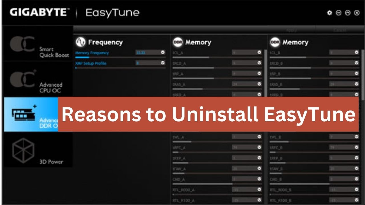 How To Uninstall Easytune